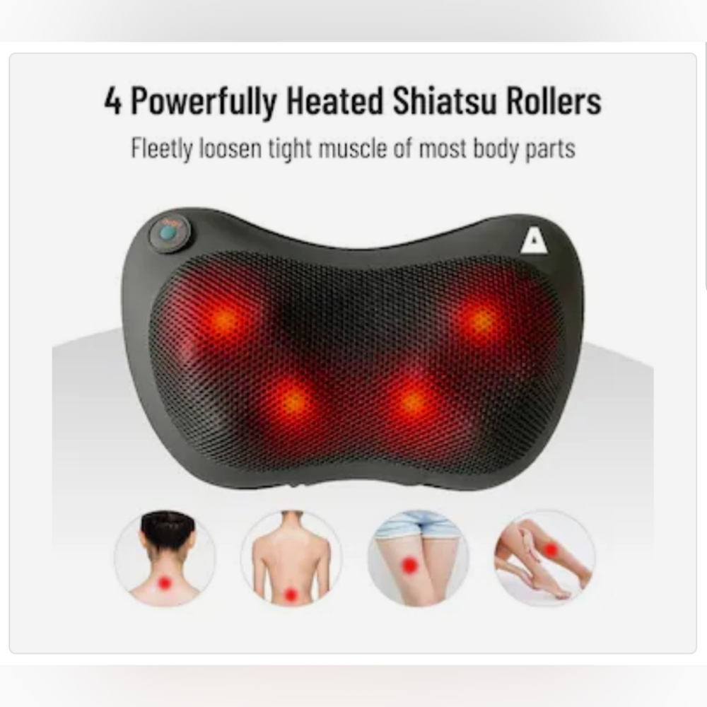 Massager Pillow, Black